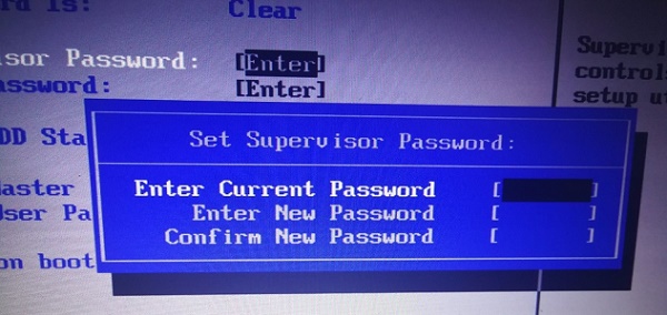 Win7如何修改bios密码?Win7修改bios密码的方法