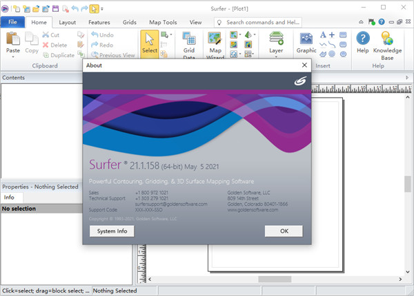 Golden Software Surfer 21(3D建模软件) V21.1.158 免费版