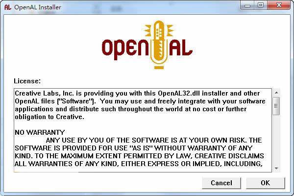 OpenAL V2.1 免费版