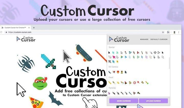Custom Cursor for Chrome(自定义光标) V2.1.9 官方版