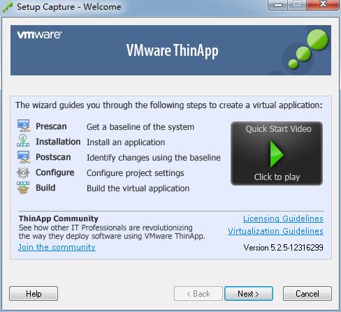 VMware Thinapp(虚拟化工具) V5.2.9 绿色最新版