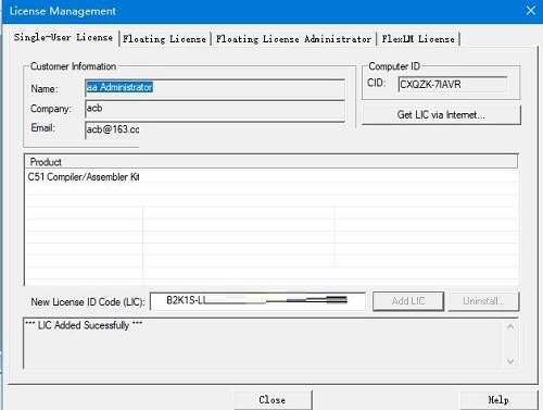 Keil C51 V9.60 中文版