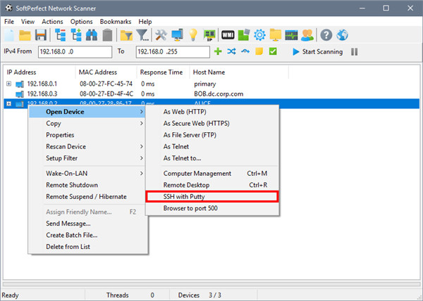 SoftPerfect Network Scanner V8.1 绿色免费版