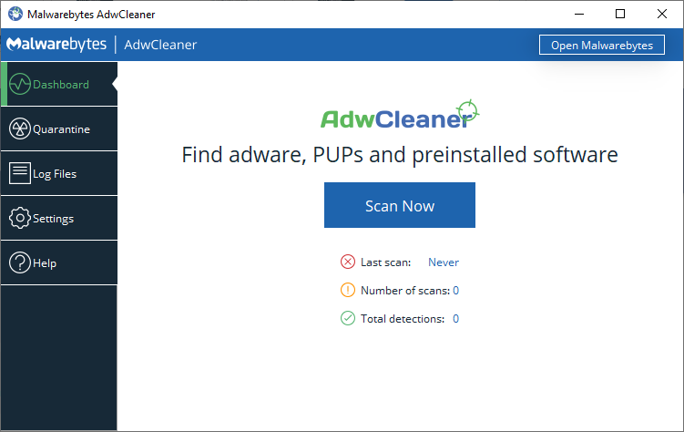 Malwarebytes AdwCleaner(广告软件清理软件) V8.0.5 官方版