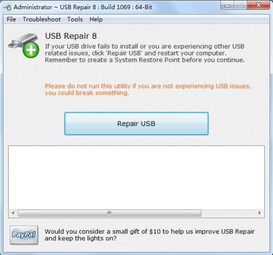 USB Repair(USB修复工具) V8.1.3.1285 绿色版