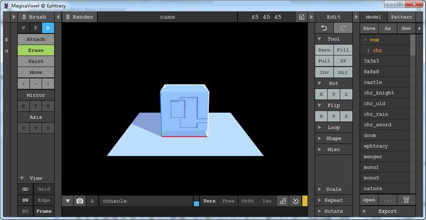 MagicaVoxel(3D像素建模软件) V0.99.6.3 官方最新版