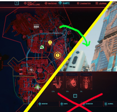 赛博朋克2077切换地图和日志MOD V1.0 免费版