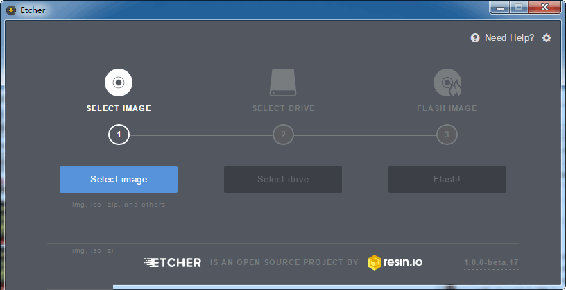 Etcher(u盘镜像制作工具) V1.5.117 官方版