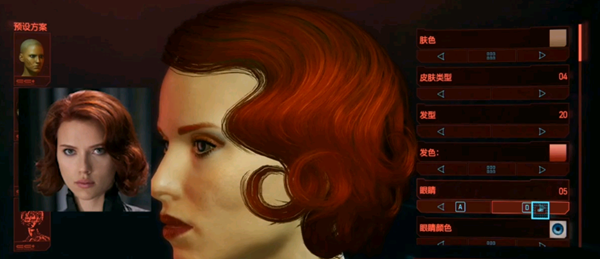 赛博朋克2077漫威黑寡妇捏脸MOD V1.0 免费版