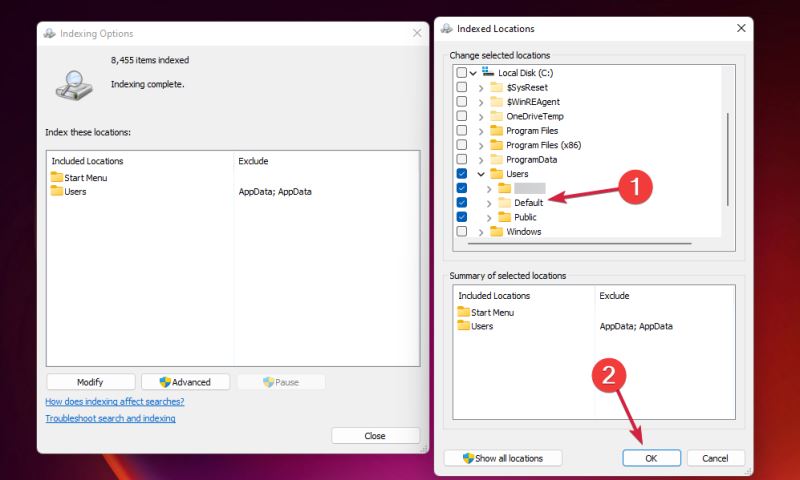 Win11如何更改文件索引以加快搜索速度?