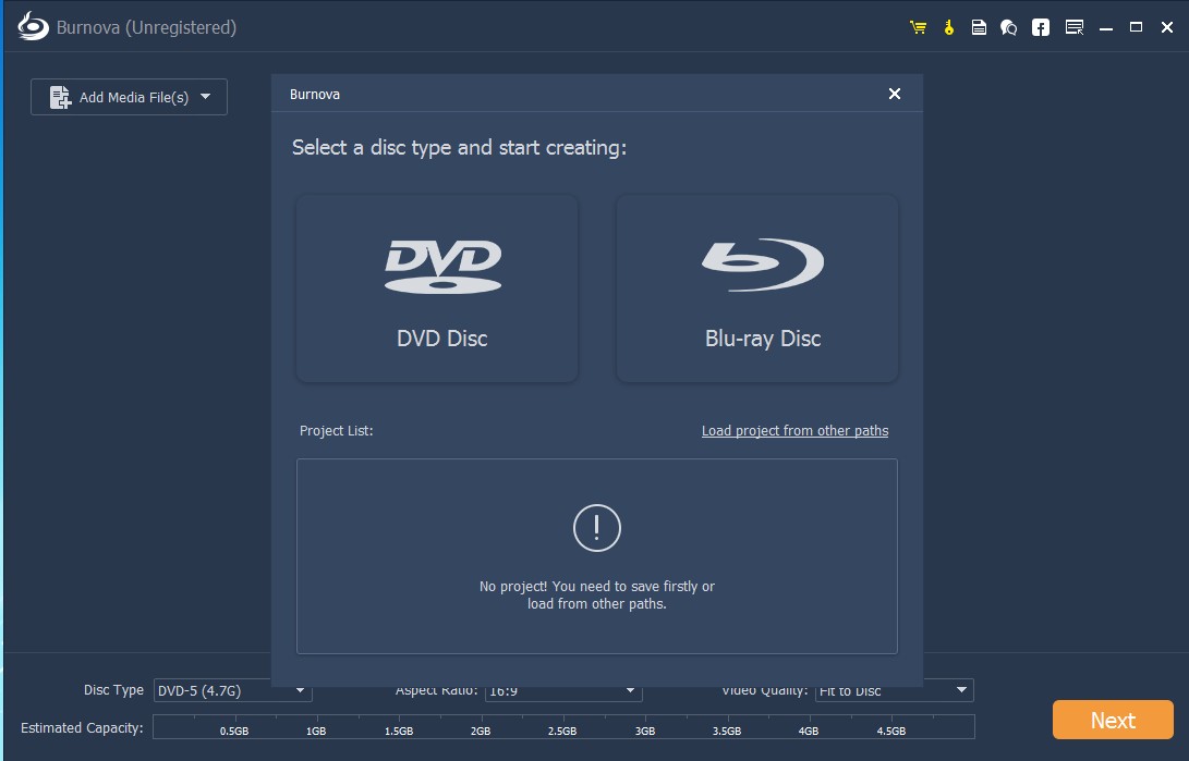 Burnova(光盘刻录软件) V1.3.70 多国语言安装版