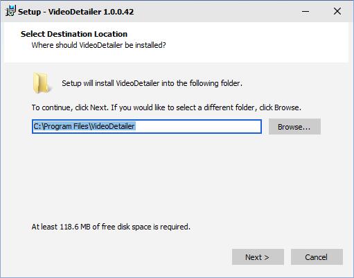 VideoDetailer V1.0.0.42 英文安装版