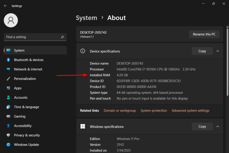 如何在Windows11上检查RAM内存?Win11检查RAM内存方法