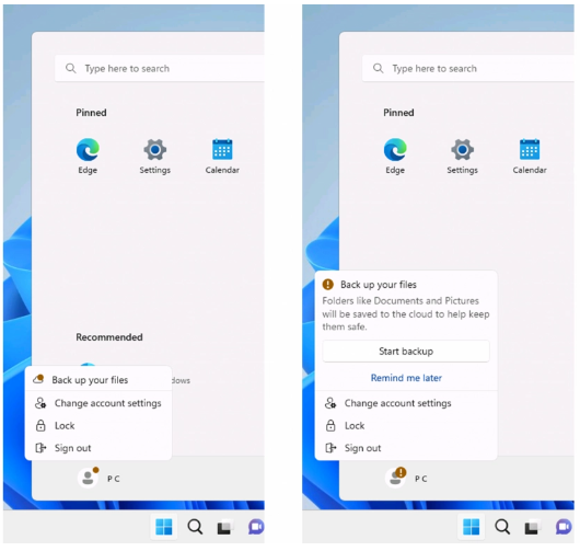 微软 Win11 Dev 预览版 Build 25290 发布:带来新的开始菜单提醒角标