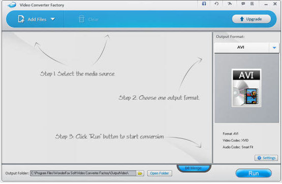 视频转换软件(Free Video Converter Factory) 7.4 安装版