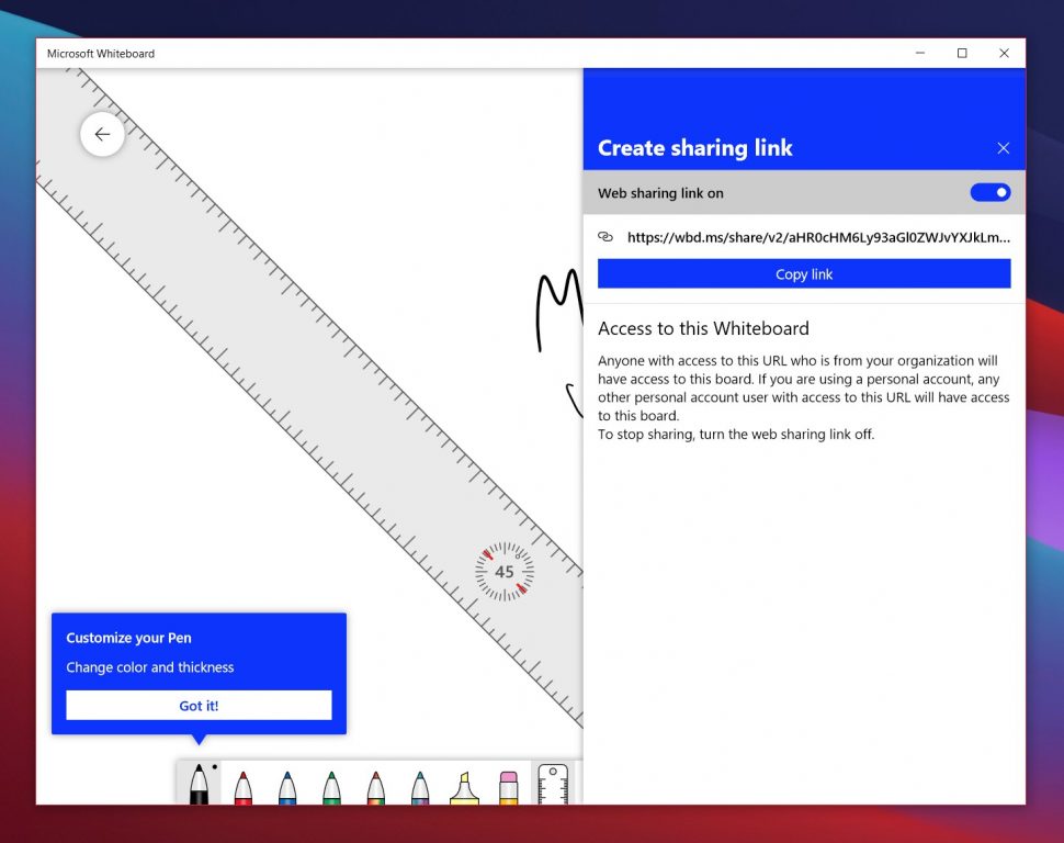 在Win10上使用Microsoft Whiteboard（白板）的8大技巧和窍门