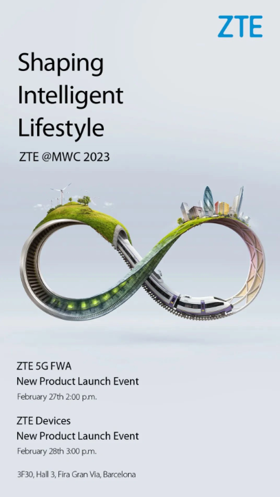 中兴宣布参展 MWC 2023 大会:将发布“1+2+N”全场景智慧生态 2.0,包括 5G FWA 和终端系列新品