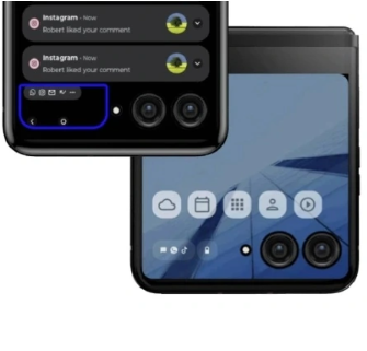 摩托罗拉moto razr 2023折叠屏手机即将推出,外屏将超3英寸!