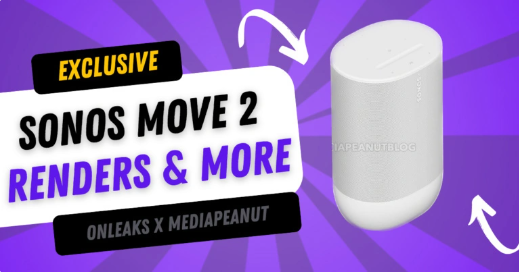 Sonos重磅推出:第二代Move音箱续航翻倍,全新橄榄色配色曝光