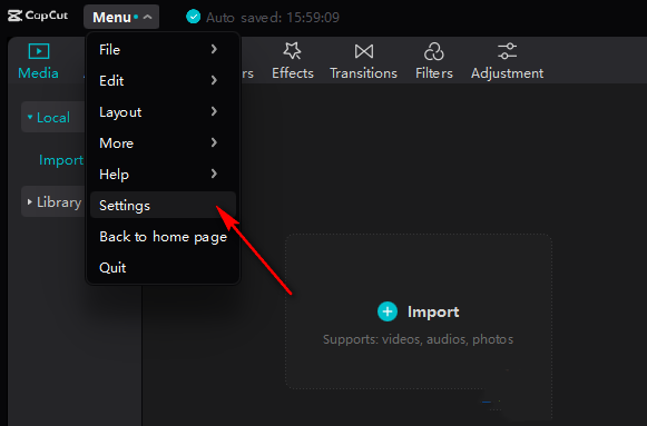 CapCut(剪映国际版) V3.8.0.1400 最新电脑版