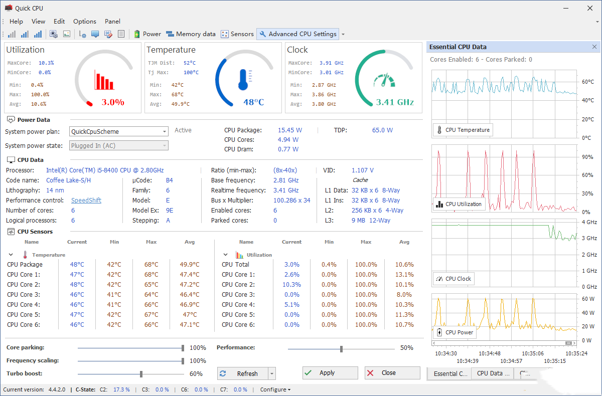 Quick CPU V4.9.0.0 最新中文版