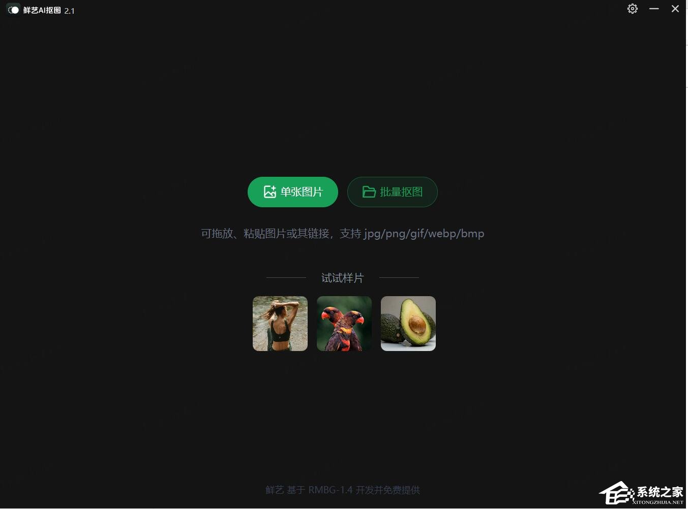 鲜艺AI抠图 V2.1 免费版